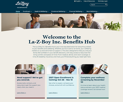 La-Z-Boy’s Benefits Hub, developed by bswift Engagement Solutions, provides employees with easy access to benefits information, enrollment resources and year-round well-being support.