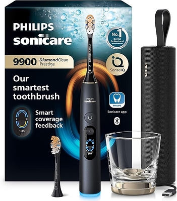 Philips Sonicare Next-Generation DiamondClean 9900 Prestige is now available on Amazon; the brand's most advanced, intelligent toothbrush that gives users real-time guidance alongside signature brushing performance