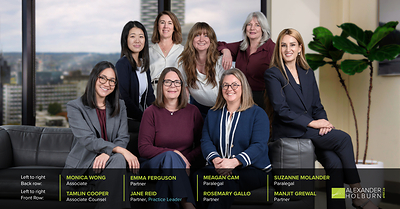 Alexander Holburn Expands Services with Launch of Family Law Group