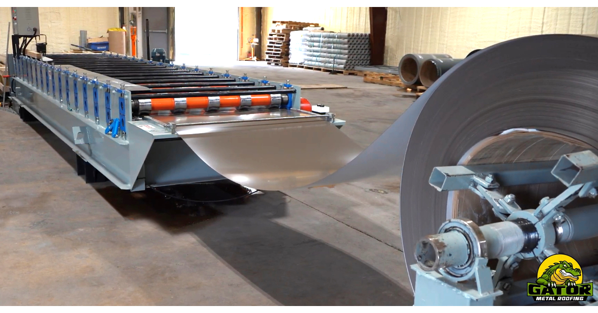 GATOR METAL ROOFING DEMAND SOARS: NORTH CAROLINA MANUFACTURING FACILITY DOUBLES ROOFING PRODUCTION CAPACITY WITH SECOND ROLL-FORMING MACHINE