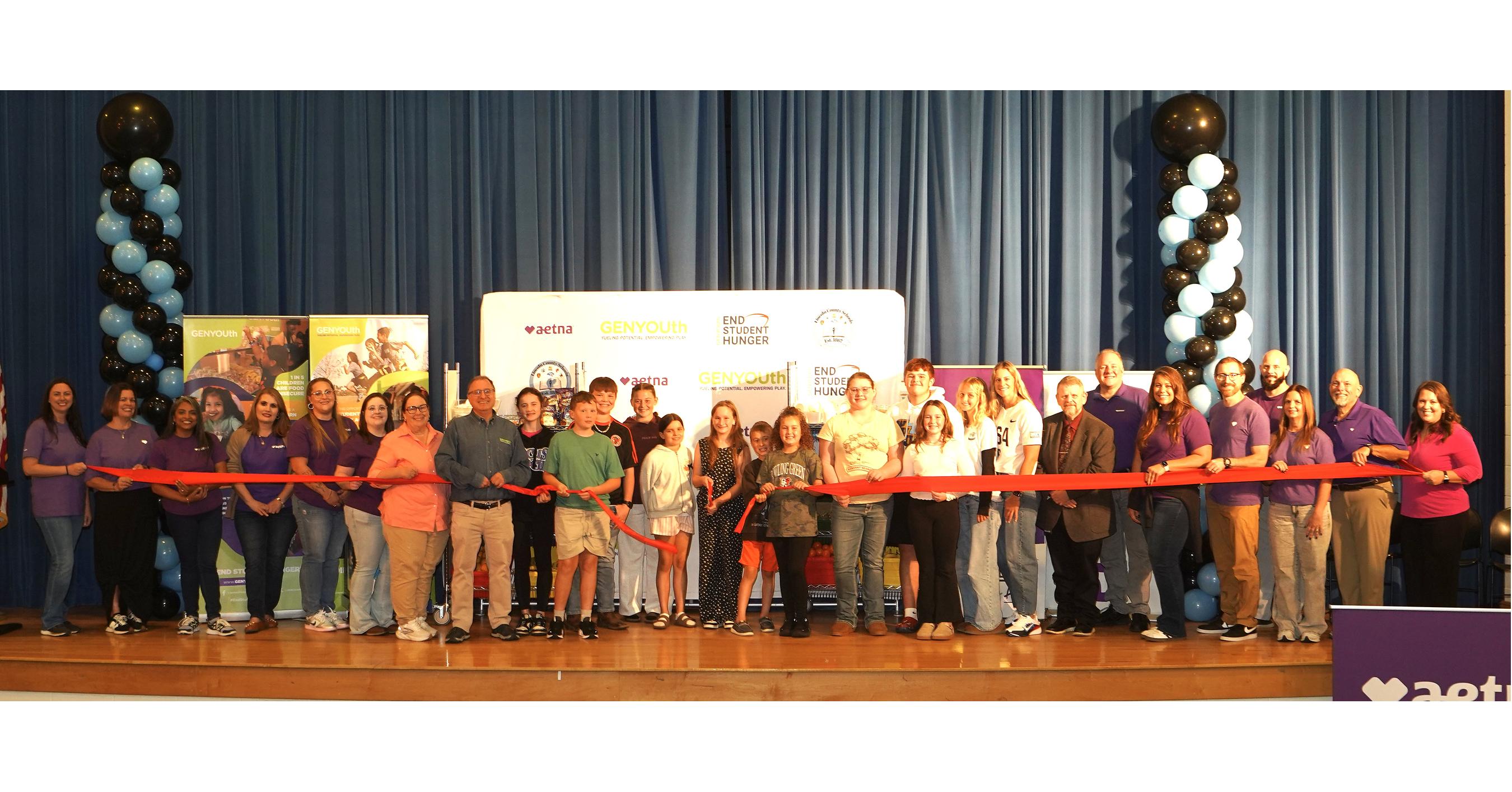 Aetna Supports GENYOUth to Help End Student Hunger and Get Kids Moving at 40 Schools Across Six States