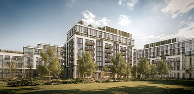 A rendering of the Boulevard on the Green.