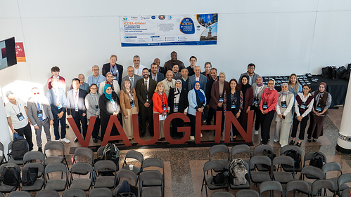 Group photo of researchers and attendees from the conference. Group photo of researchers and attendees from the conference.