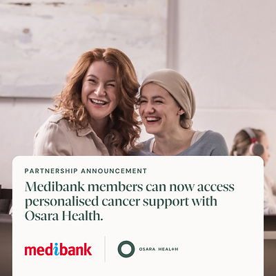 Osara Health and Medibank partner to bring one-on-one cancer coaching to members