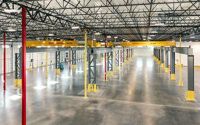 Production floor at Daikin Applied's Modular Solutions facility in Phoenix - Photo courtesy of focus AZ