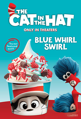 The Cat in the Hat Blue Whirl Swirl Available Now! The Cat in the Hat Blue Whirl Swirl Available Now!