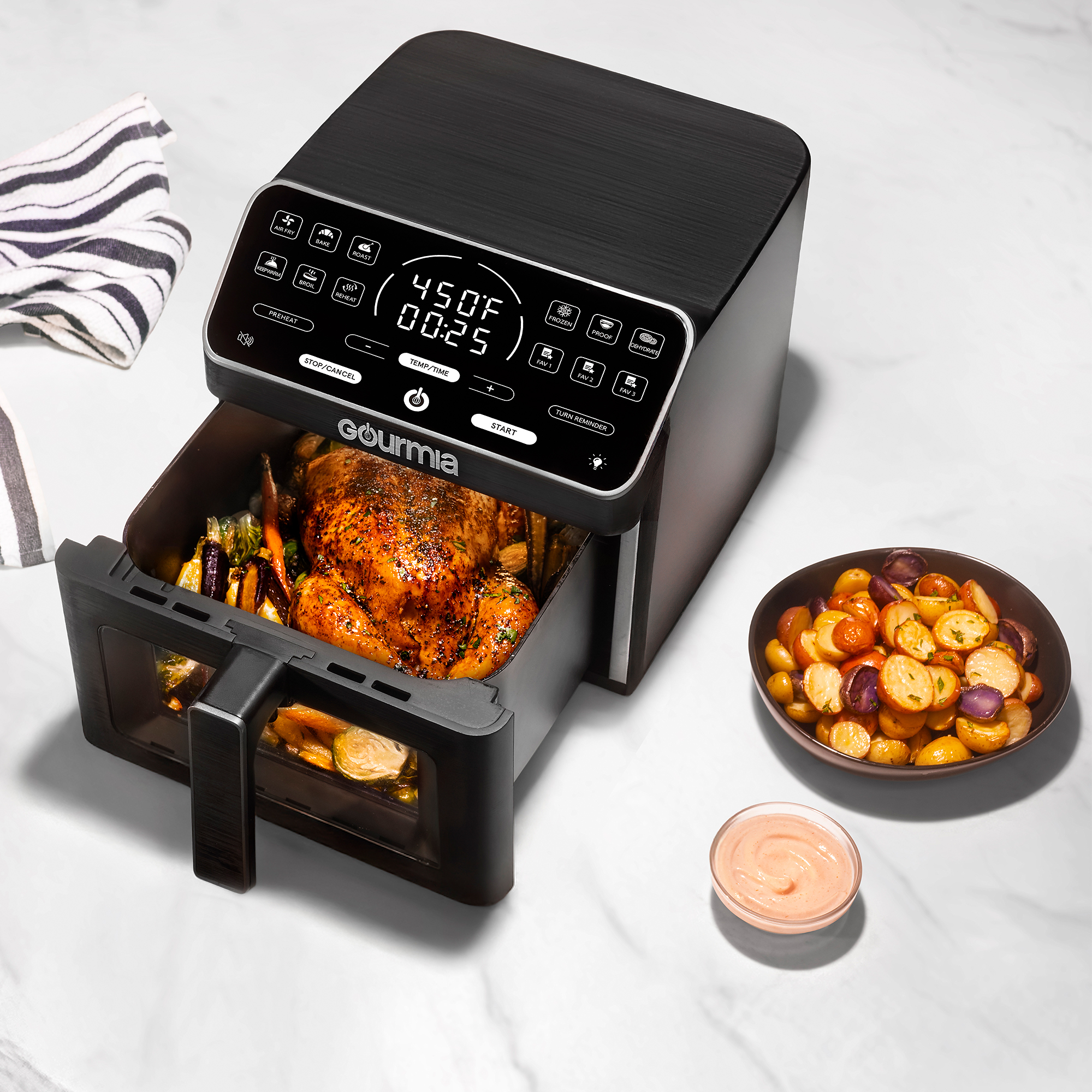Gourmia Debuts Its First Ceramic-Coated Air Fryer, exclusively at Costco
