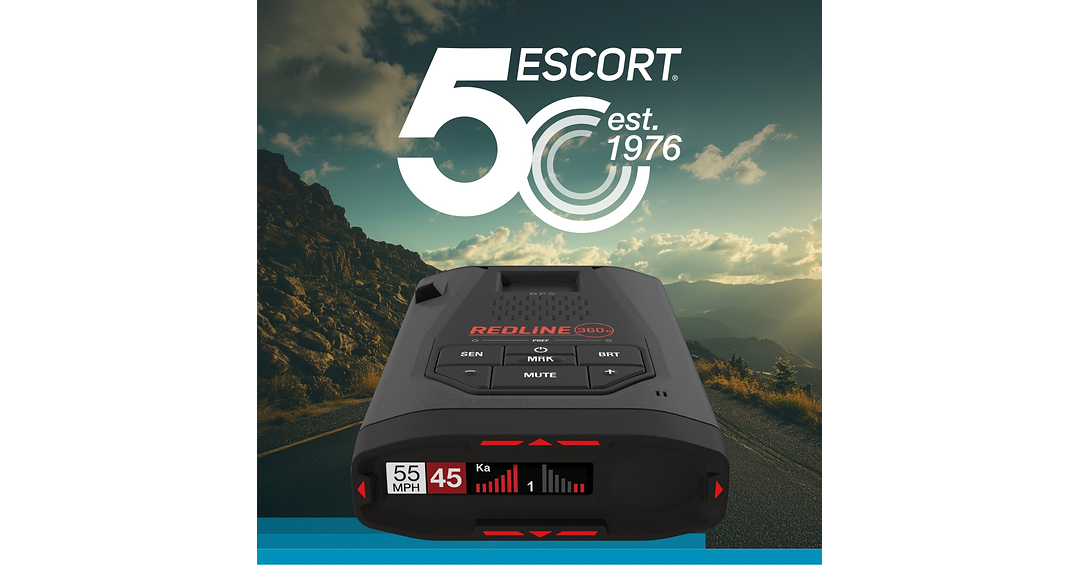 Escort Celebrates 50 Years of Driving Innovation and a Legacy of Staying Ahead