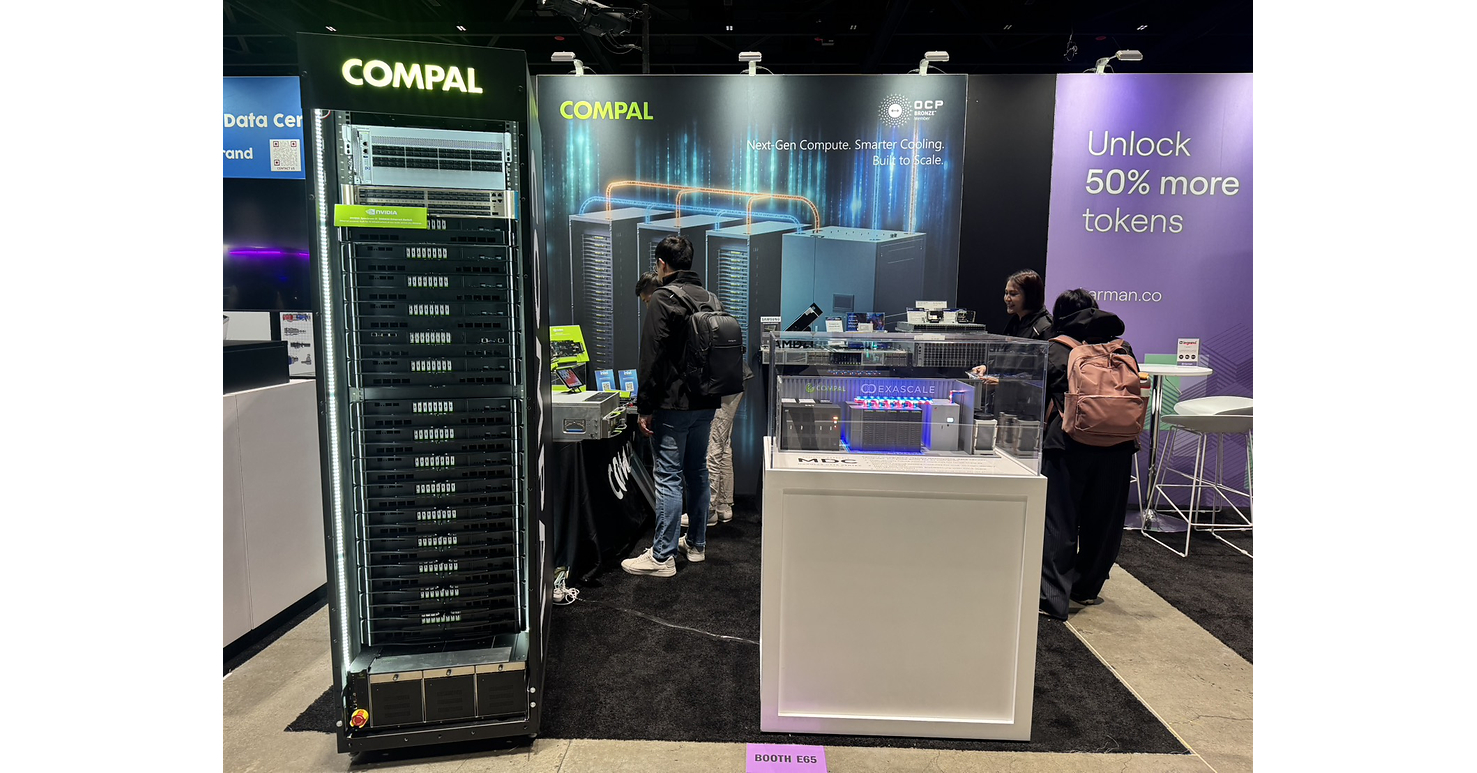 Compal Accelerates Time-to-AI with Next-Generation NVIDIA Platforms at OCP Global Summit 2026