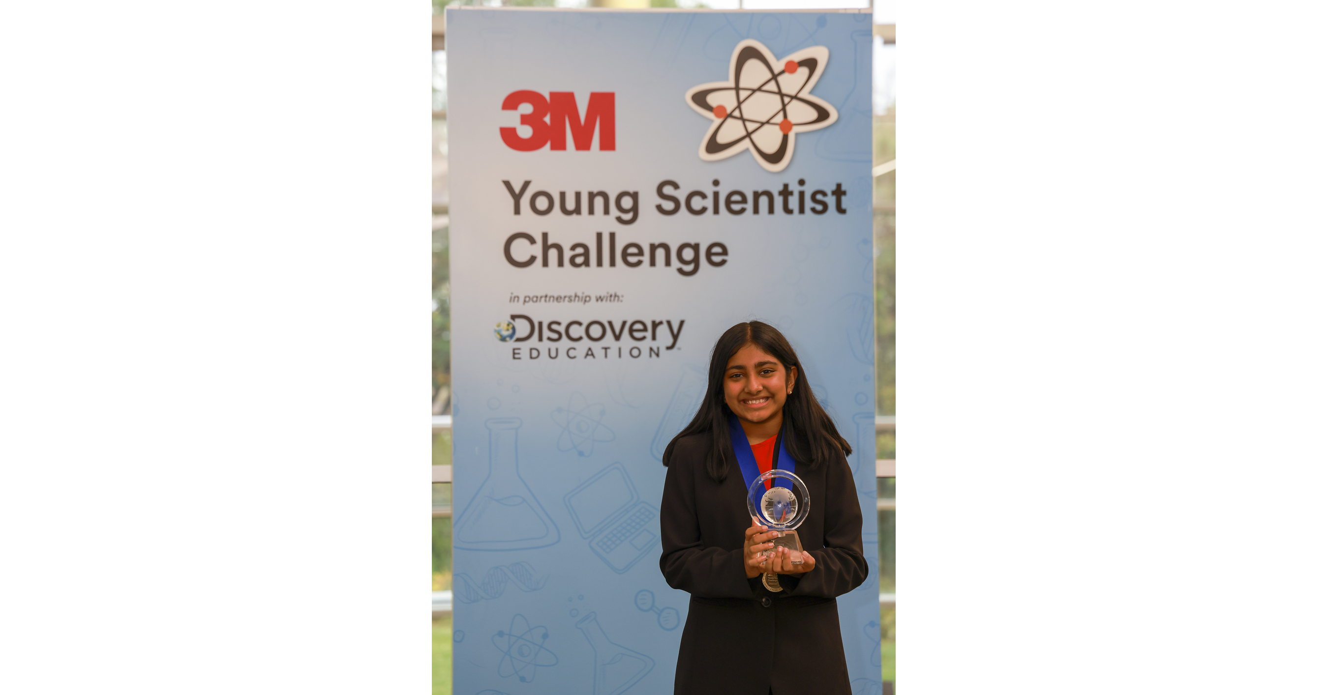 13-Year-old Raji Doshi named America's Top Young Scientist for inventing an algae-aragonite alkalinity system to reduce CO2-driven ocean acidification