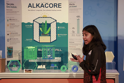 8th grader Raji Doshi is the winner of the 2026 3M Young Scientist Challenge, the nation’s premier middle school science competition. She won by engineering a natural algae-and-aragonite system, an inventive solution to address ocean acidification by increasing alkalinity and removing carbon dioxide from seawater. 