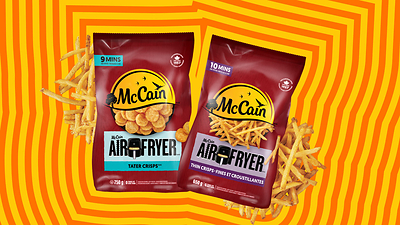 McCain offre du croustillant digne des restaurants avec sa nouvelle gamme de frites air fryer