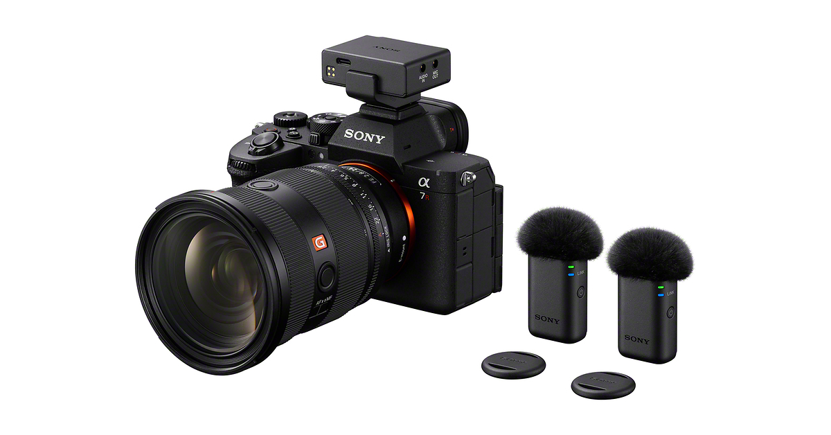 Sony Electronics Introduces the ECM-W5 Wireless Microphone with High-Resolution Audio Recording and Stable Connectivity