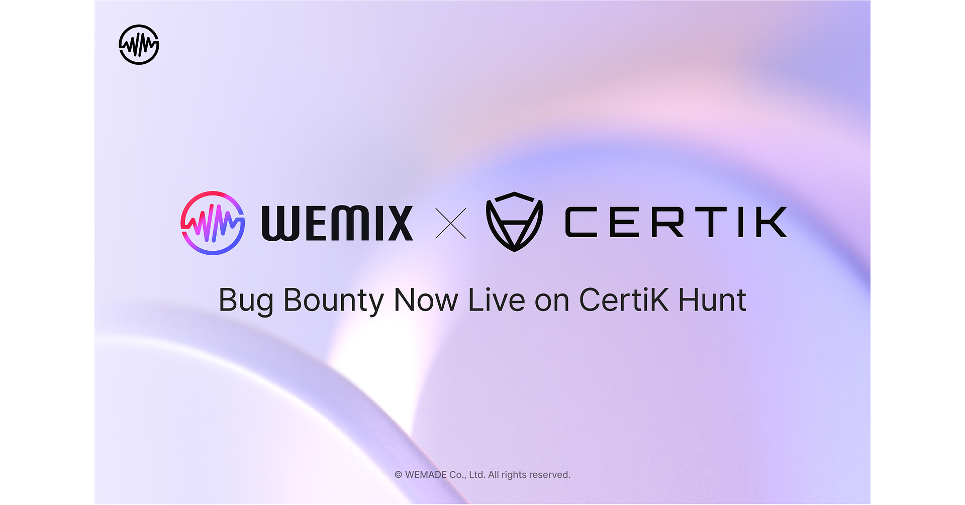 WEMIX Fortifies Network Security with Upgraded CertiK Hunt Bug Bounty Program