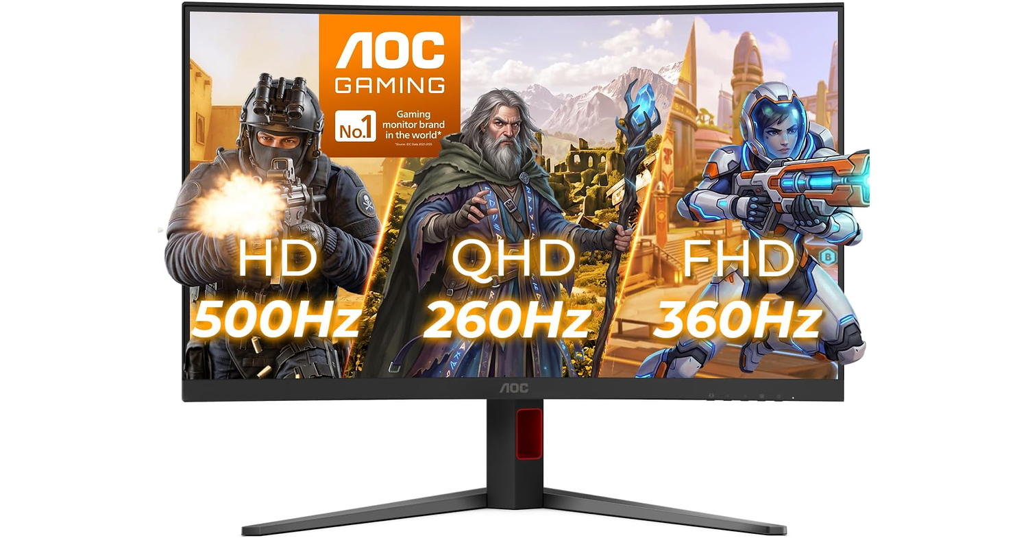 One monitor for all gamer's needs. AGON provides a tailored experience with triple refresh rate CQ32G4Z