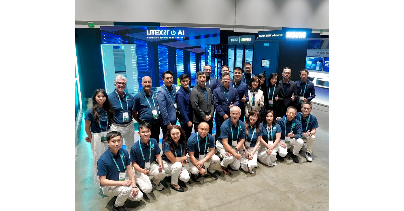 LITEON Showcases NVIDIA 800 VDC Architecture and Thermal Management Portfolio at OCP Global Summit 2026