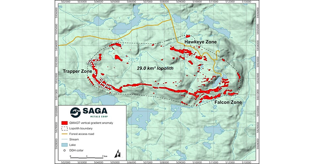 SAGA Metals Reports Final Titanium, Vanadium and Iron Assays from MRE Drilling--Maiden Mineral Resource Estimate…