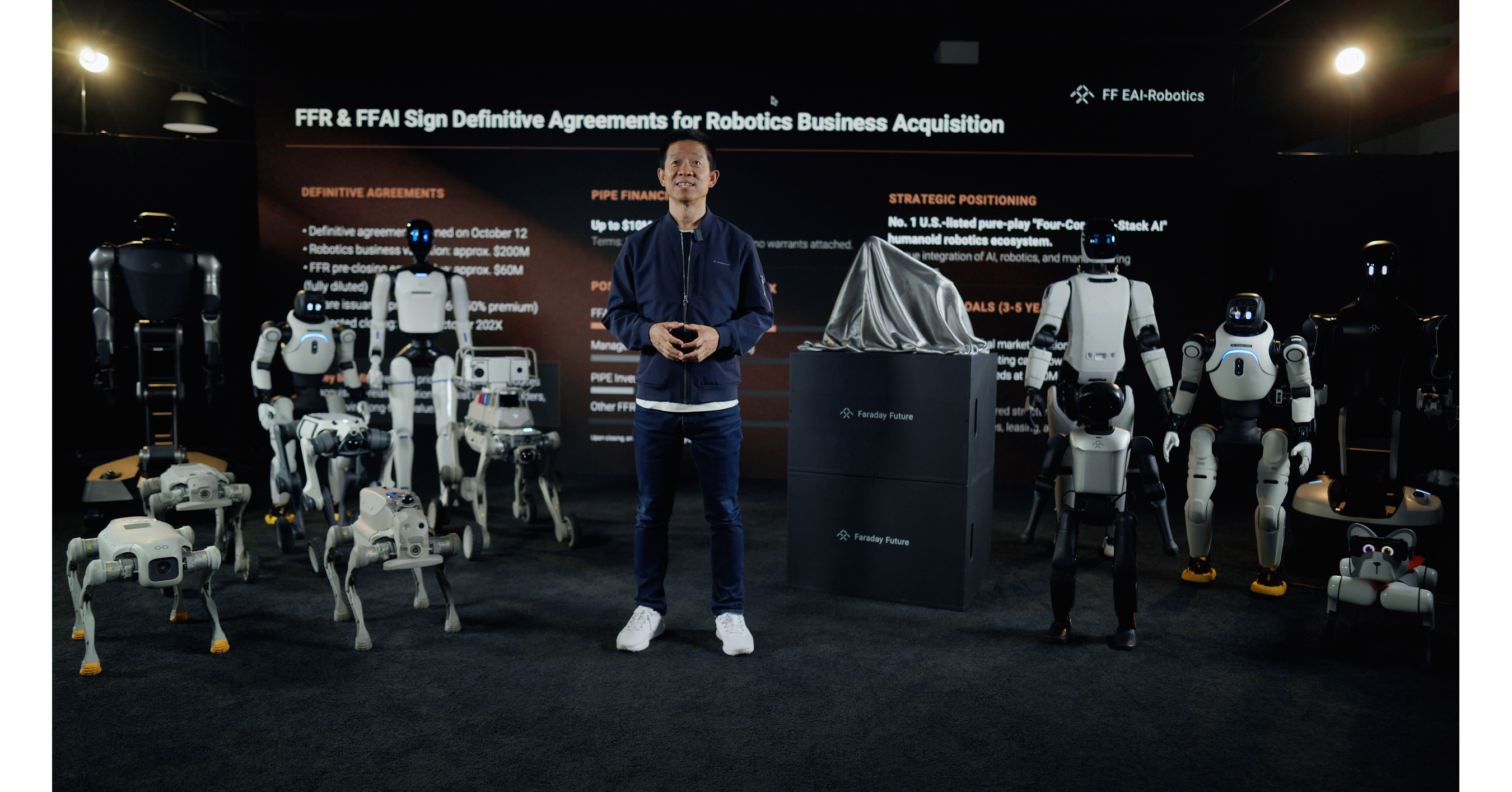 FF EAI Robotics Ecosystem Signs Definitive Agreements to Combine FFAI's Full Robotics Business at About $200 Million…
