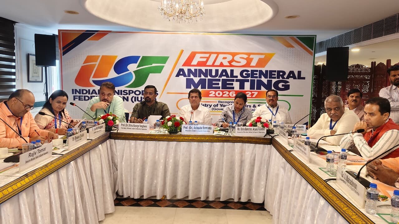 Achyuta Samanta élu premier président de la Fédération Indienne UniSport