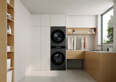 LG Electronics is expanding its premium laundry lineup with the new 25-inch LG WashTower™, combining large-capacity washing and drying, advanced AI-powered features and a compact, space-efficient design, while offering customers greater flexibility to meet their diverse laundry needs and lifestyles. LG Electronics is expanding its premium laundry lineup with the new 25-inch LG WashTower™, combining large-capacity washing and drying, advanced AI-powered features and a compact, space-efficient design, while offering customers greater flexibility to meet their diverse laundry needs and lifestyles.