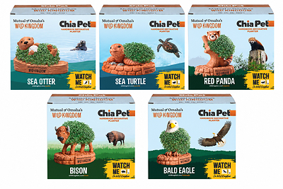 Mutual of Omaha’s Wild Kingdom and Chia Pet® Launch the Wild Revival Collection, Inspiring Families to Grow Their Connection to Nature