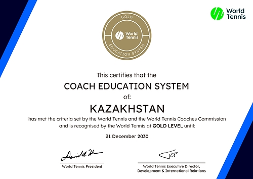 Photo Credit: Kazakhstan Tennis Federation