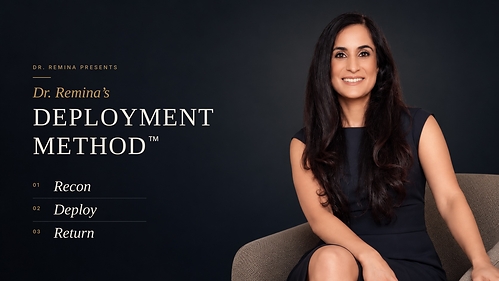 Dr. Remina Panjwani. Doctor. Veteran. Healer.