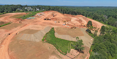 Aerial Photo of Hayden Brook | New Homes in Cumming, GA by Century Communities
