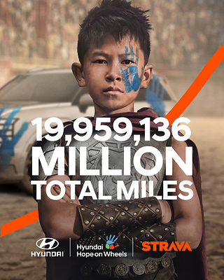 Hyundai and Strava’s Miles for the Warriors Challenge Sets All-Time Distance Record With Nearly 20 Million Miles