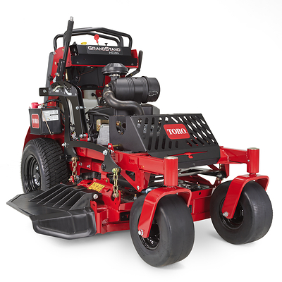 GrandStand ® HDM+ Stand-On Mower is available in 32-inch and 36-inch models and features upgraded maneuverability, easier maintenance, and the highest
horsepower in its category. GrandStand ® HDM+ Stand-On Mower is available in 32-inch and 36-inch models and features upgraded maneuverability, easier maintenance, and the highest
horsepower in its category.