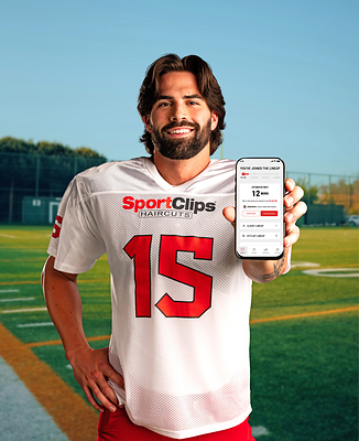 NFL Quarterback Sam Hartman turns QB life into a hair play for Sport Clips Haircuts. NFL Quarterback Sam Hartman turns QB life into a hair play for Sport Clips Haircuts.