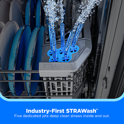Midea STRAWash™ Dishwasher with Total Tumbler Clean. Midea STRAWash™ Dishwasher with Total Tumbler Clean.