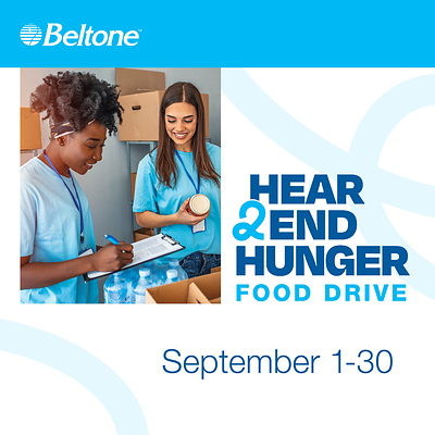 Beltone Collects More Than 20,000 Food Items in Third Annual Hear2End Hunger Food Drive
