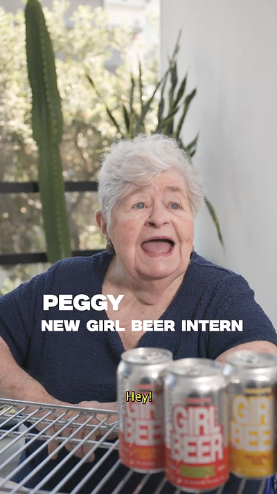 GIRL BEER Hires an 80-Year-Old Intern, Somehow Keeps Expanding Anyway