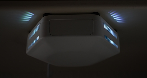Helpany’s Paul uses ceiling-mounted radar and AI to monitor movement patterns without cameras or microphones, helping care teams spot residents at risk earlier.
