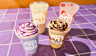 Live Más Café remixes the familiar flavors of horchata across its signature Chiller, Cold Brew and Refresca formats as Taco Bell grows its beverage-forward concept into new markets. (Credit: Taco Bell) Live Más Café remixes the familiar flavors of horchata across its signature Chiller, Cold Brew and Refresca formats as Taco Bell grows its beverage-forward concept into new markets. (Credit: Taco Bell)