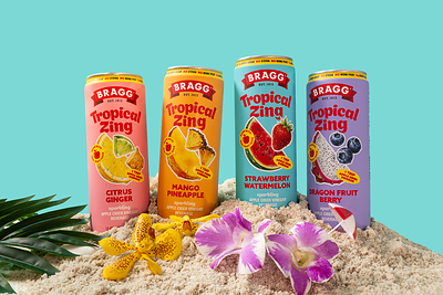 Bragg Brings Its Iconic Apple Cider Vinegar to the Functional Beverage Aisle with New Bragg Tropical Zing Sparkling Beverage