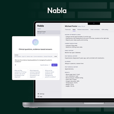 Nabla Integrates with OpenEvidence to Deliver Clinical Evidence at the Point of Care