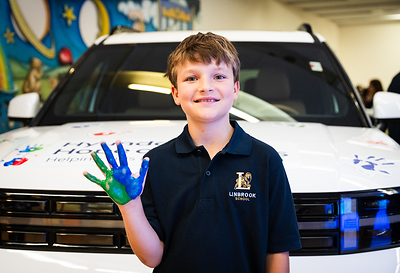 Hyundai Hope on Wheels Handprint Ceremony at McMaster Children's Hospital in Hamilton Hyundai Hope on Wheels Handprint Ceremony at McMaster Children's Hospital in Hamilton