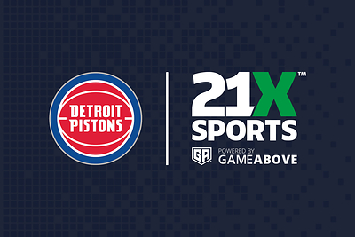 Detroit Pistons and 21X SPORTS Powered by GameAbove Detroit Pistons and 21X SPORTS Powered by GameAbove