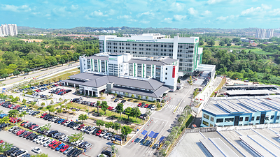 Regency Specialist Hospital in Johor featuring the HMI Spark