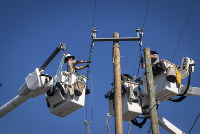 Alabama Power's Hurricane Isaias restoration.