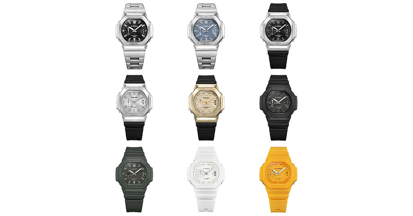 Casio Expands G-SHOCK Line With Full-Analog GMC-2500 Series