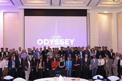 Supply chain leaders and GoComet team members at Odyssey Dubai 2026, GoComet’s flagship conference, held in Dubai on 13 October, 2026. Supply chain leaders and GoComet team members at Odyssey Dubai 2026, GoComet’s flagship conference, held in Dubai on 13 October, 2026.