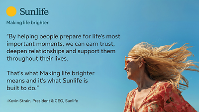 Kevin Strain, President and CEO, Sunlife