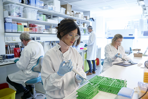 Gifford Bioscience scientists in the lab