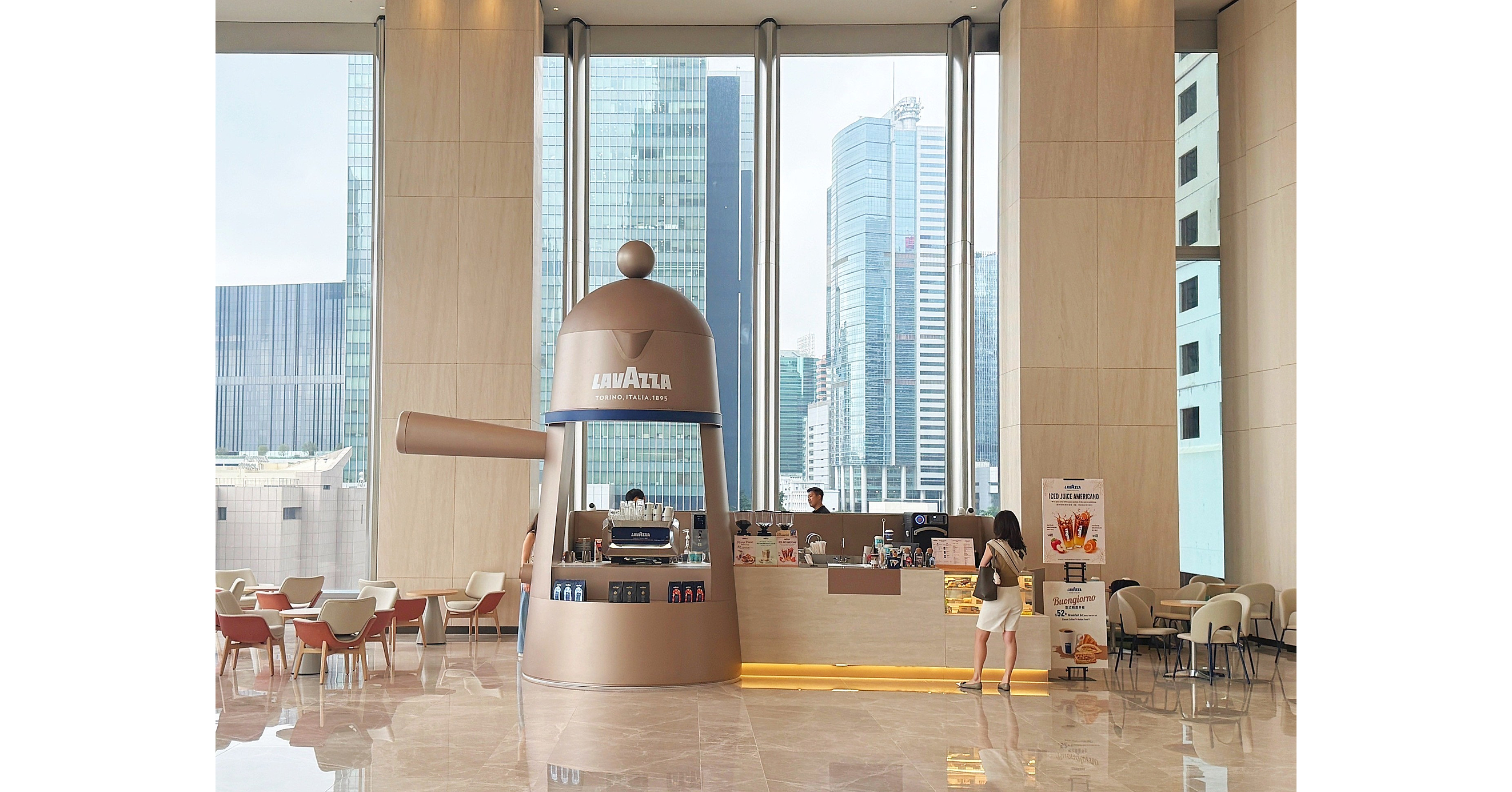 Lavazza Expands to Five Stores in Hong Kong and Launches Signature Buffalo Milk Latte