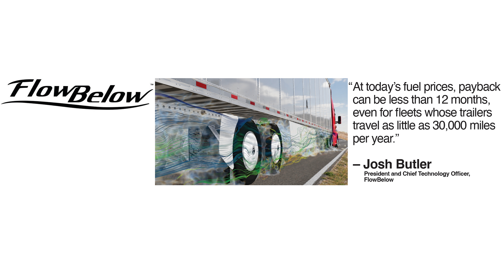FlowBelow's New Trailer AeroSlider Cuts Fuel Use by 3 Gallons for Every 1,000 Miles