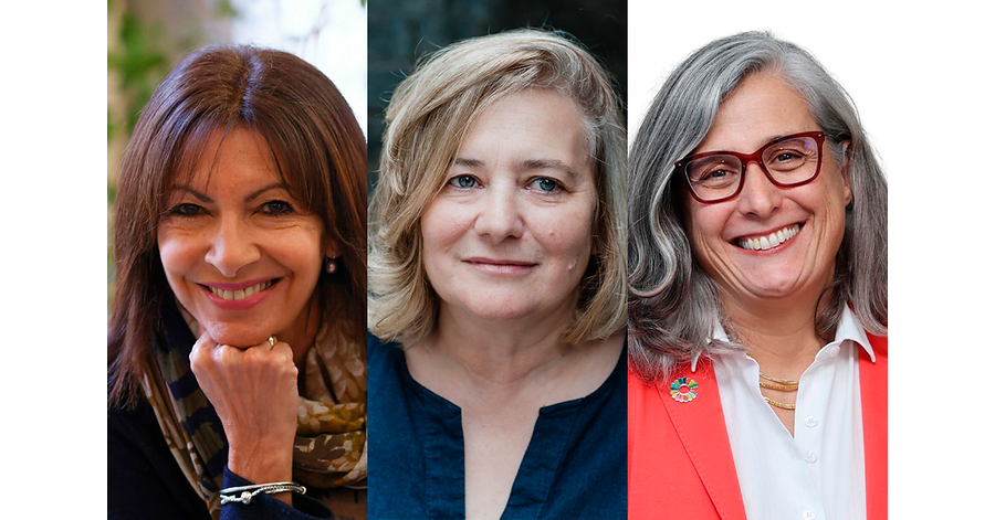 Anne Hidalgo, Anna Minton and Anacláudia Rossbach, headline HOWS Barcelona