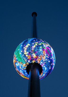 The Times Square New Year’s Eve Ball at One Times Square The Times Square New Year’s Eve Ball at One Times Square